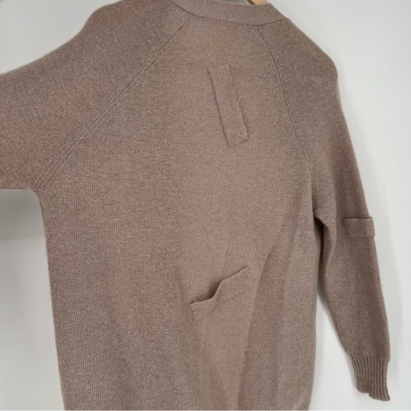 Band of Outsiders Mauve‎ Brown Mohair Cardigan sz small - Picture 16 of 16